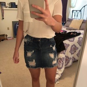 Denim Skirt